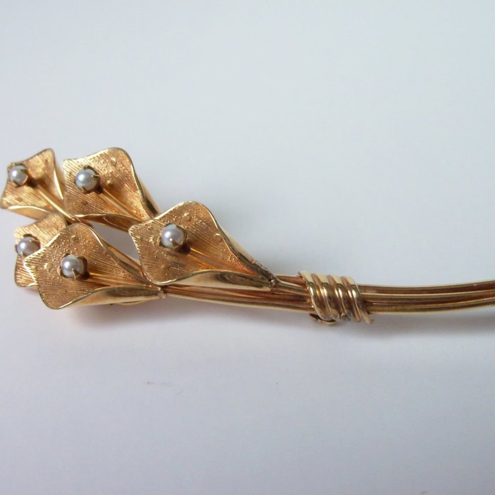 Vintage Winard 12K gold filled brooch (#EV428)